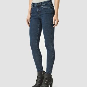 [LIKE NEW] All Saints Grace Jeans Indigo, size 29